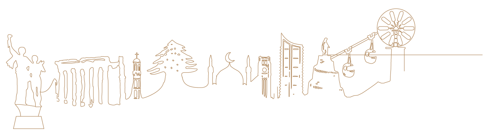 outlined-attractions-of-Lebanon